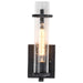 Vanity Nuvo 60-6381 Donzi - 1 Light - Vanity Fixture - Iron Black Finish Nuvo