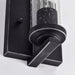 Vanity Nuvo 60-6381 Donzi - 1 Light - Vanity Fixture - Iron Black Finish Nuvo