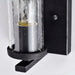 Vanity Nuvo 60-6381 Donzi - 1 Light - Vanity Fixture - Iron Black Finish Nuvo