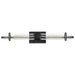 Vanity Nuvo 60-6382 Donzi - 2 Light - Vanity Fixture - Iron Black Finish Nuvo