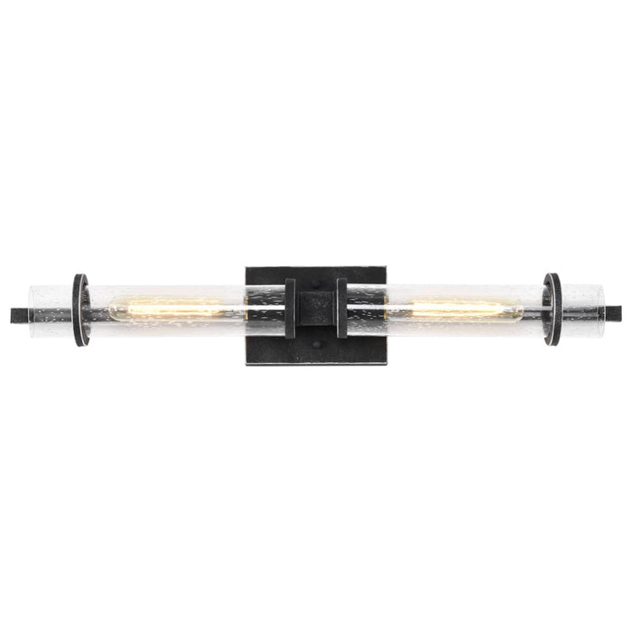 Vanity Nuvo 60-6382 Donzi - 2 Light - Vanity Fixture - Iron Black Finish Nuvo