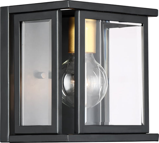 Sconce Nuvo 60-6411 Payne - 1 Light - Wall Sconce with Clear Beveled Glass - Midnight Bronze Finish Nuvo