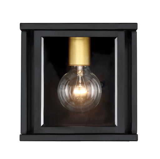 Sconce Nuvo 60-6411 Payne - 1 Light - Wall Sconce with Clear Beveled Glass - Midnight Bronze Finish Nuvo