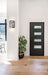 Sconce Nuvo 60-6431 Lansing - 2 Light - Wall Sconce with White Fabric Shade - Midnight Bronze Finish Nuvo