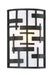 Sconce Nuvo 60-6431 Lansing - 2 Light - Wall Sconce with White Fabric Shade - Midnight Bronze Finish Nuvo