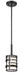 Mini Pendant Nuvo 60-6432 Lansing - 1 Light - Mini Pendant with Etched Opal Glass - Midnight Bronze Finish Nuvo
