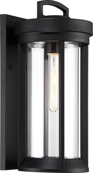 Wall Lantern Nuvo 60-6501 Huron - 1 Light - Medium Lantern - Aged Bronze Finish with Clear Glass Nuvo