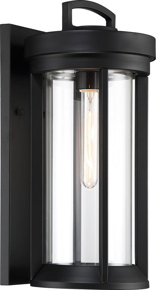 Wall Lantern Nuvo 60-6501 Huron - 1 Light - Medium Lantern - Aged Bronze Finish with Clear Glass Nuvo