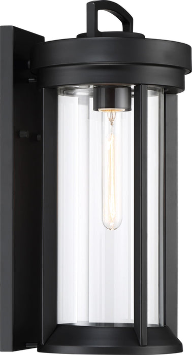 Wall Lantern Nuvo 60-6501 Huron - 1 Light - Medium Lantern - Aged Bronze Finish with Clear Glass Nuvo