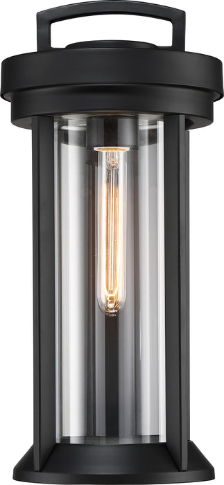 Wall Lantern Nuvo 60-6501 Huron - 1 Light - Medium Lantern - Aged Bronze Finish with Clear Glass Nuvo
