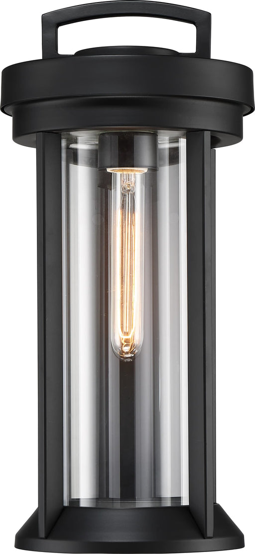 Wall Lantern Nuvo 60-6501 Huron - 1 Light - Medium Lantern - Aged Bronze Finish with Clear Glass Nuvo