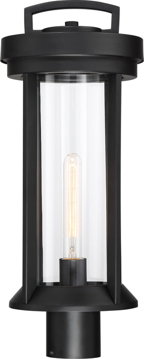 Post Lantern Nuvo 60-6503 Huron - 1 Light - Post Lantern - Aged Bronze Finish with Clear Glass Nuvo