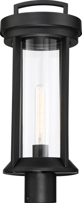 Post Lantern Nuvo 60-6503 Huron - 1 Light - Post Lantern - Aged Bronze Finish with Clear Glass Nuvo