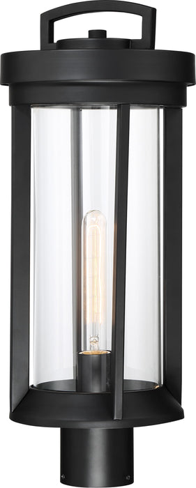 Post Lantern Nuvo 60-6503 Huron - 1 Light - Post Lantern - Aged Bronze Finish with Clear Glass Nuvo