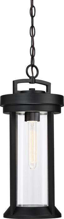Hanging Lantern Nuvo 60-6504 Huron - 1 Light - Hanging Lantern - Aged Bronze Finish with Clear Glass Nuvo