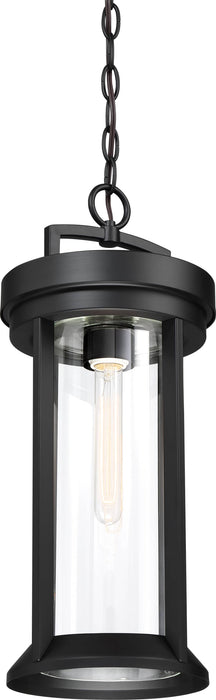 Hanging Lantern Nuvo 60-6504 Huron - 1 Light - Hanging Lantern - Aged Bronze Finish with Clear Glass Nuvo