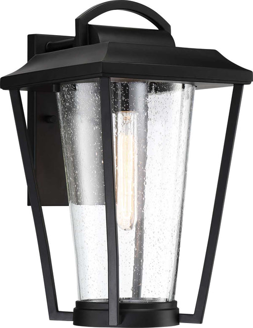 Wall Lantern Nuvo 60-6511 Lakeview - 1 Light - Medium Lantern - Aged Bronze Finish with Clear Seed Glass Nuvo