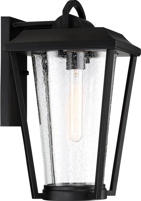 Wall Lantern Nuvo 60-6511 Lakeview - 1 Light - Medium Lantern - Aged Bronze Finish with Clear Seed Glass Nuvo