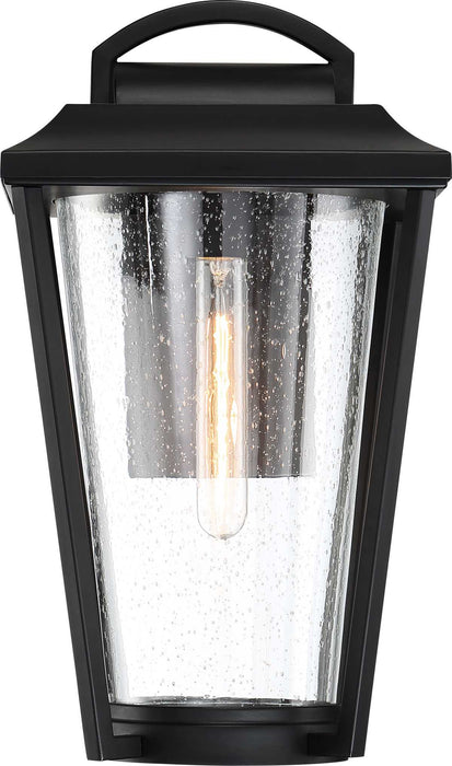 Wall Lantern Nuvo 60-6511 Lakeview - 1 Light - Medium Lantern - Aged Bronze Finish with Clear Seed Glass Nuvo