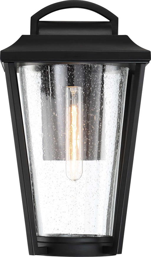 Wall Lantern Nuvo 60-6511 Lakeview - 1 Light - Medium Lantern - Aged Bronze Finish with Clear Seed Glass Nuvo