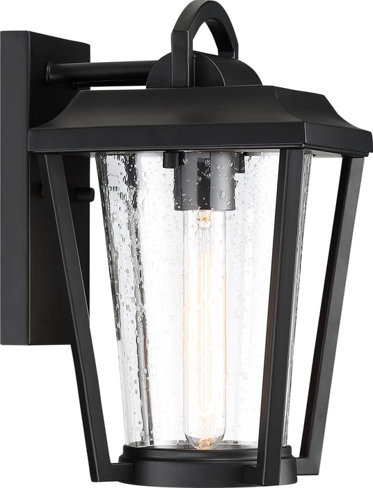 Wall Lantern Nuvo 60-6512 Lakeview - 1 Light - Small Lantern - Aged Bronze Finish with Clear Seed Glass Nuvo