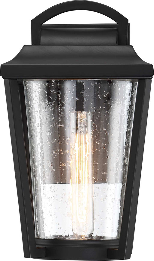 Wall Lantern Nuvo 60-6512 Lakeview - 1 Light - Small Lantern - Aged Bronze Finish with Clear Seed Glass Nuvo
