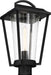 Post Lantern Nuvo 60-6513 Lakeview - 1 Light - Post Lantern - Aged Bronze Finish with Clear Seed Glass Nuvo