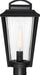 Post Lantern Nuvo 60-6513 Lakeview - 1 Light - Post Lantern - Aged Bronze Finish with Clear Seed Glass Nuvo