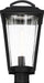 Post Lantern Nuvo 60-6513 Lakeview - 1 Light - Post Lantern - Aged Bronze Finish with Clear Seed Glass Nuvo