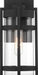 Wall Lantern Nuvo 60-6571 Tofino - 1 Light - Small Lantern - Textured Black Finish with Clear Glass Nuvo