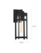 Wall Lantern Nuvo 60-6572 Tofino - 1 Light - Medium Lantern - Textured Black Finish with Clear Glass Nuvo