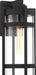 Wall Lantern Nuvo 60-6573 Tofino - 1 Light - Large Lantern - Textured Black Finish with Clear Glass Nuvo