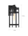 Wall Lantern Nuvo 60-6573 Tofino - 1 Light - Large Lantern - Textured Black Finish with Clear Glass Nuvo