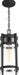 Hanging Lantern Nuvo 60-6574 Tofino - 1 Light - Hanging Lantern - Textured Black Finish with Clear Glass Nuvo
