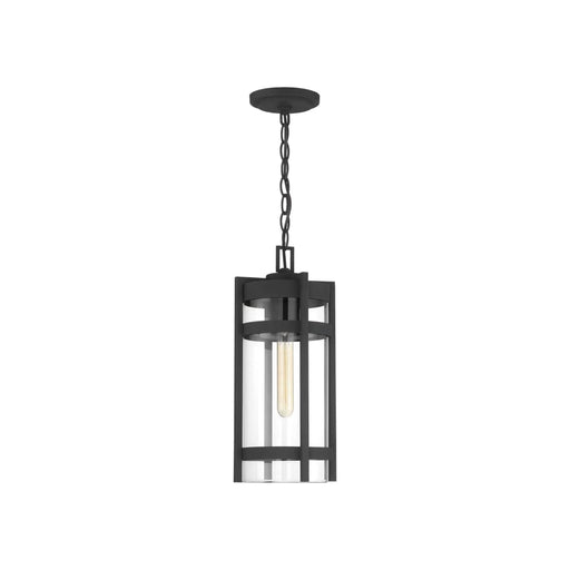 Hanging Lantern Nuvo 60-6574 Tofino - 1 Light - Hanging Lantern - Textured Black Finish with Clear Glass Nuvo