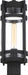 Post Lantern Nuvo 60-6575 Tofino - 1 Light - Post Lantern - Textured Black Finish with Clear Glass Nuvo