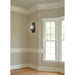 Sconce Nuvo 60-6579 Indie - 1 Light - Small Wall Sconce - Textured Black Finish with Clear Seeded Glass Nuvo