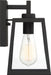 Wall Lantern Nuvo 60-6581 Halifax - 1 Light - Small Lantern - Matte Black Finish with Clear Glass Nuvo