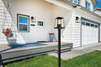 Wall Lantern Nuvo 60-6581 Halifax - 1 Light - Small Lantern - Matte Black Finish with Clear Glass Nuvo