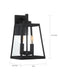 Wall Lantern Nuvo 60-6582 Halifax - 2 Light - Medium Lantern - Matte Black Finish with Clear Glass Nuvo