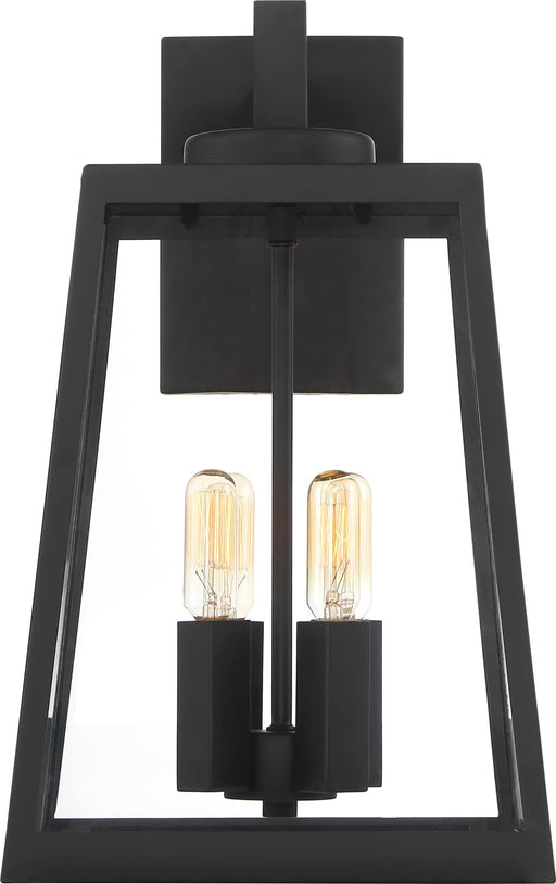 Wall Lantern Nuvo 60-6583 Halifax - 4 Light - Large Lantern - Matte Black Finish with Clear Glass Nuvo