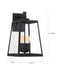 Wall Lantern Nuvo 60-6583 Halifax - 4 Light - Large Lantern - Matte Black Finish with Clear Glass Nuvo