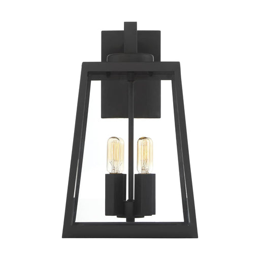 Wall Lantern Nuvo 60-6583 Halifax - 4 Light - Large Lantern - Matte Black Finish with Clear Glass Nuvo