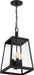 Hanging Lantern Nuvo 60-6584 Halifax - 4 Light - Hanging Lantern - Matte Black Finish with Clear Glass Nuvo