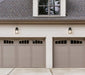 Wall Lantern Nuvo 60-6591 Hopewell - 1 Light - Small Lantern - Matte Black Finish with Clear Seeded Glass Nuvo