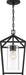 Hanging Lantern Nuvo 60-6594 Hopewell - 1 Light - Hanging Lantern - Matte Black Finish with Clear Seeded Glass Nuvo