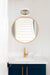Sconce Nuvo 60-6651 Chassis - 1 Light - Wall Sconce - Copper Brushed Brass Finish with Matte Black Frame Nuvo
