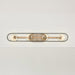 Vanity Nuvo 60-6654 Chassis - 4 Light - Vanity - Copper Brushed Brass Finish with Matte Black Frame Nuvo