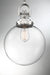Pendant Nuvo 60-6672 Skyloft - 1 Light - Pendant Fixture - Polished Nickel Finish with Clear Glass Nuvo
