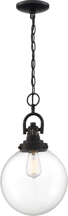 Pendant Nuvo 60-6673 Skyloft - 1 Light - Pendant Fixture - Aged Bronze Finish with Clear Glass Nuvo